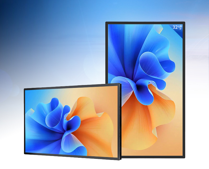 32 inch wall mounted advertising machine