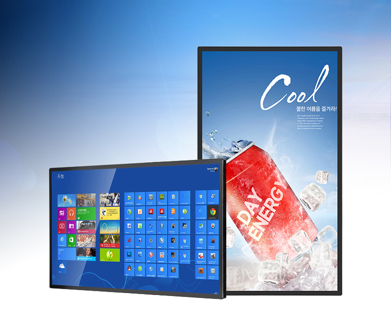 43 inch wall mounted advertising machine